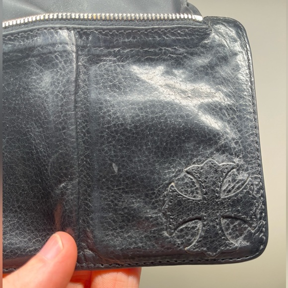 Chrome Hearts Black Leather Wallet - Picture 8 of 12